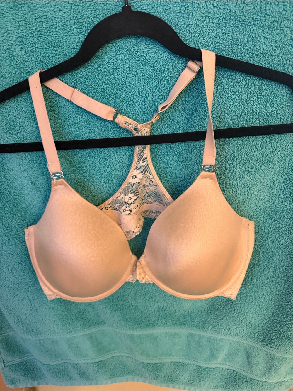Set of 2 Maidenform Lace Racerback T-Shirt Bra